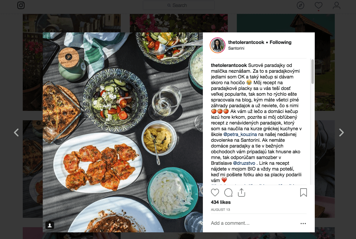 The Tolerant Cook Instagram