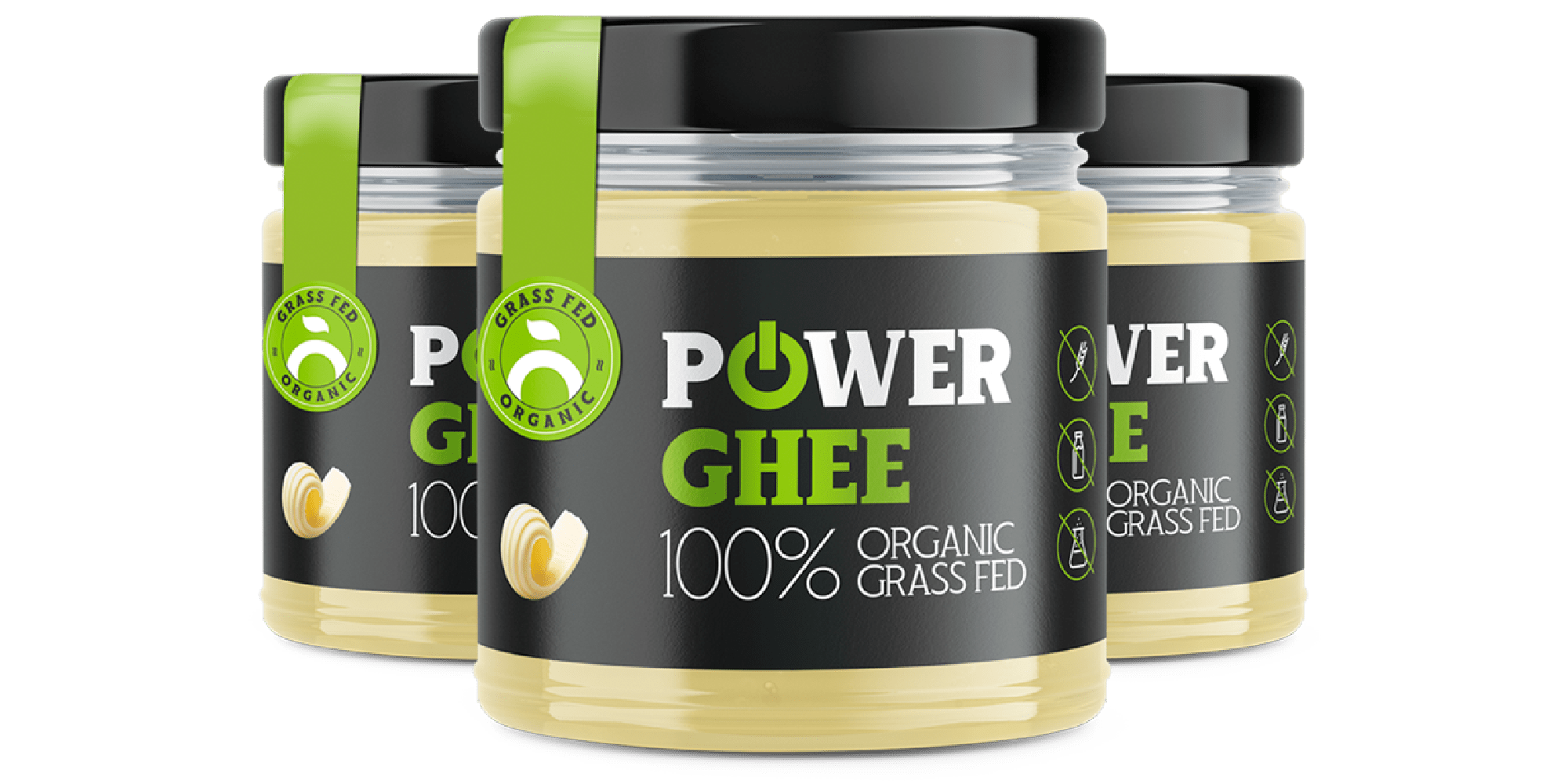 Maslo GHEE 410ml do 48 hodín u vás • POWERLOGY