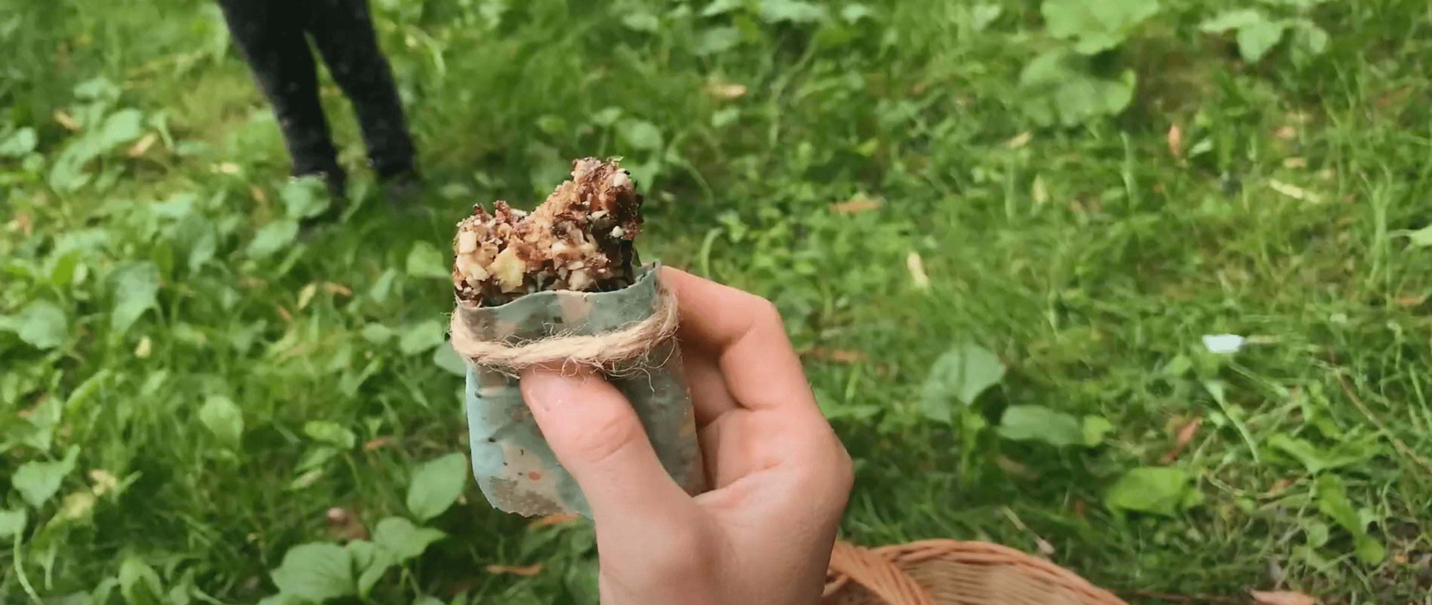 Oriešková RAW tyčinka na výlety