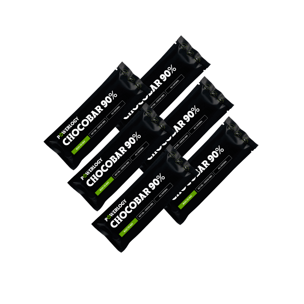 Powerlogy Choco Bar 90 % Six Pack