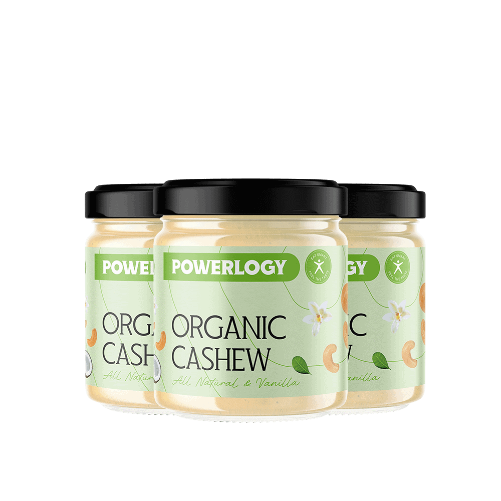 Powerlogy BIO Cashew Cream 330 g Triple Pack