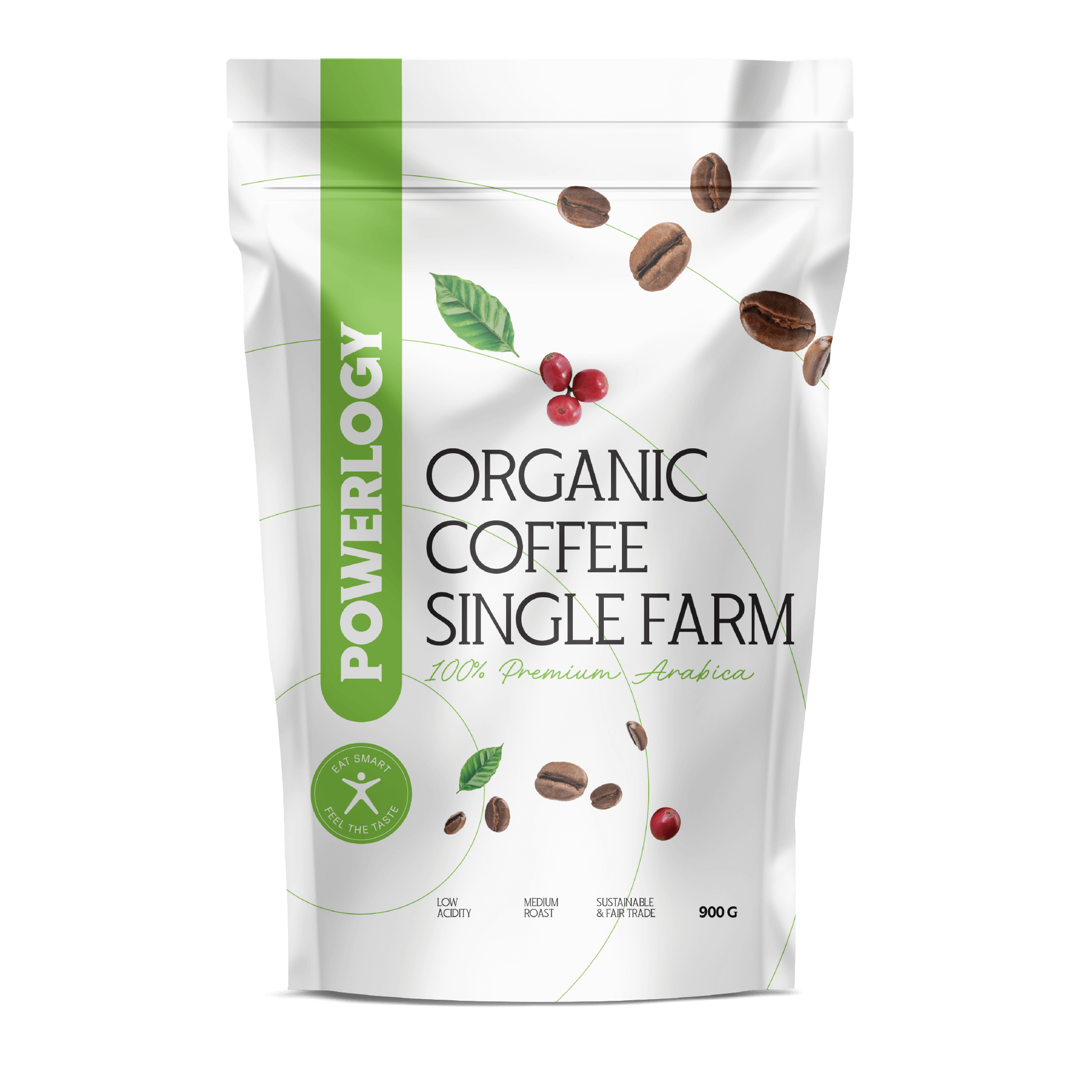 Powerlogy Organic Coffee 900 g