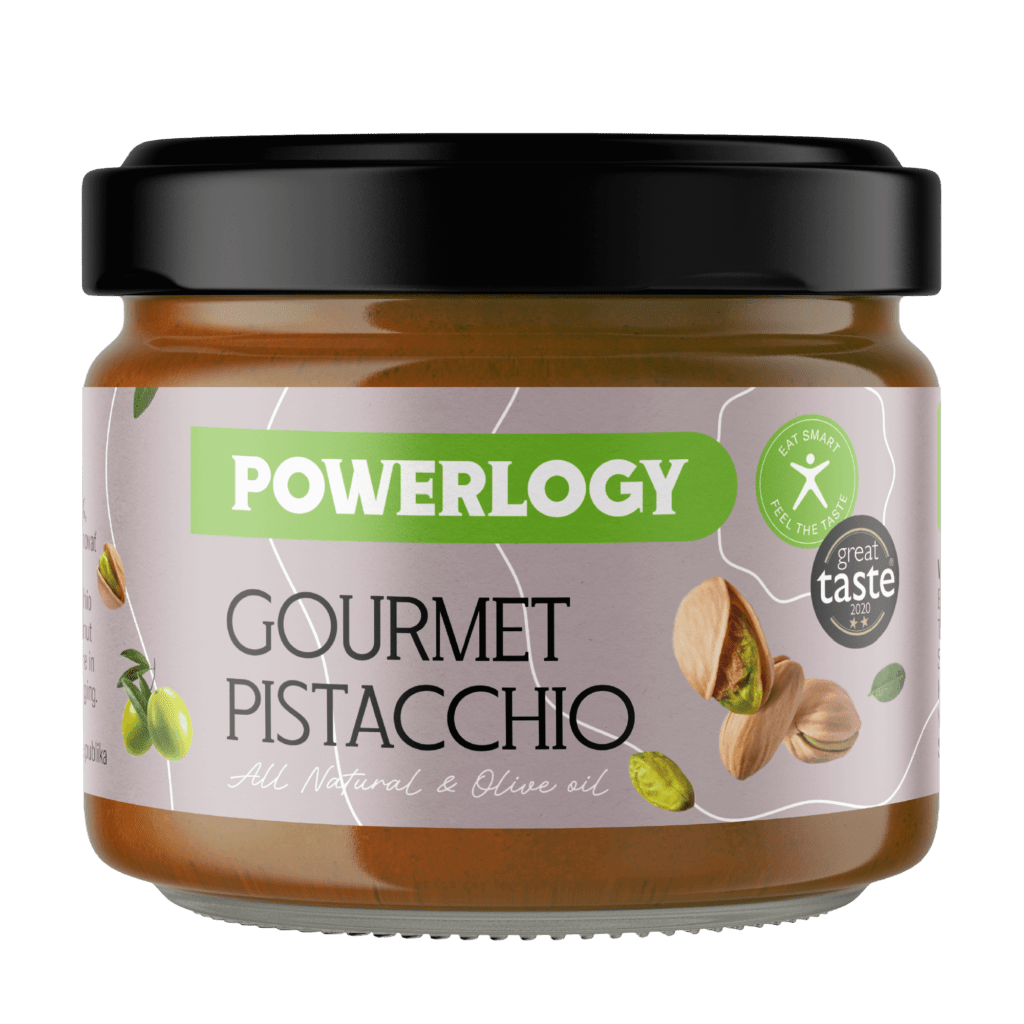Powerlogy Pistacchio 200 g Pistáciový krém TOP kvality • POWERLOGY