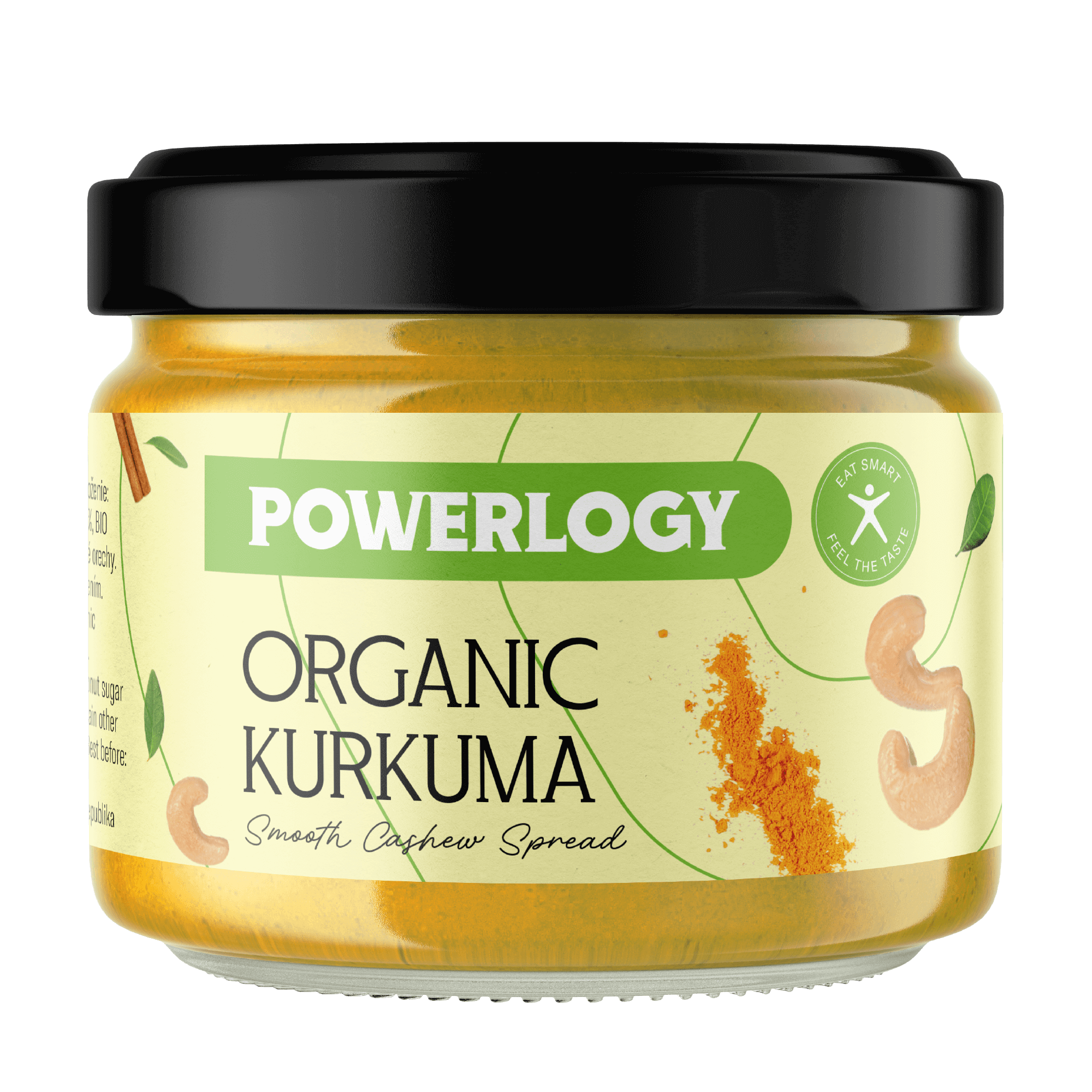 Levně Powerlogy Organic Kurkuma Cream 200&nbsp;g