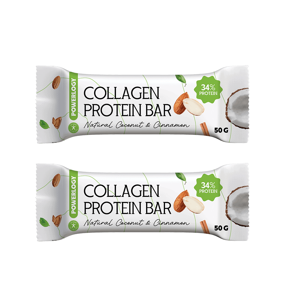 Levně Powerlogy Collagen Protein Bar 2 x 50&nbsp;g