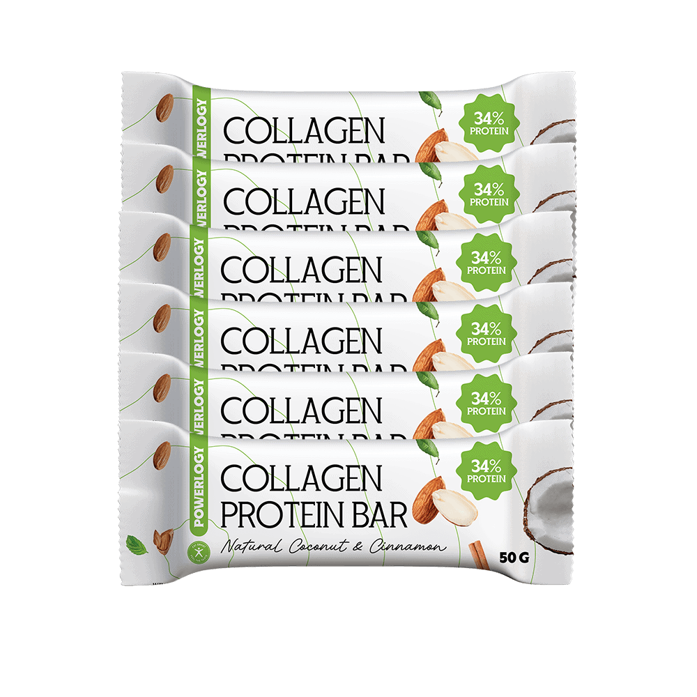 Levně Powerlogy Collagen Protein Bar 6 x 50&nbsp;g