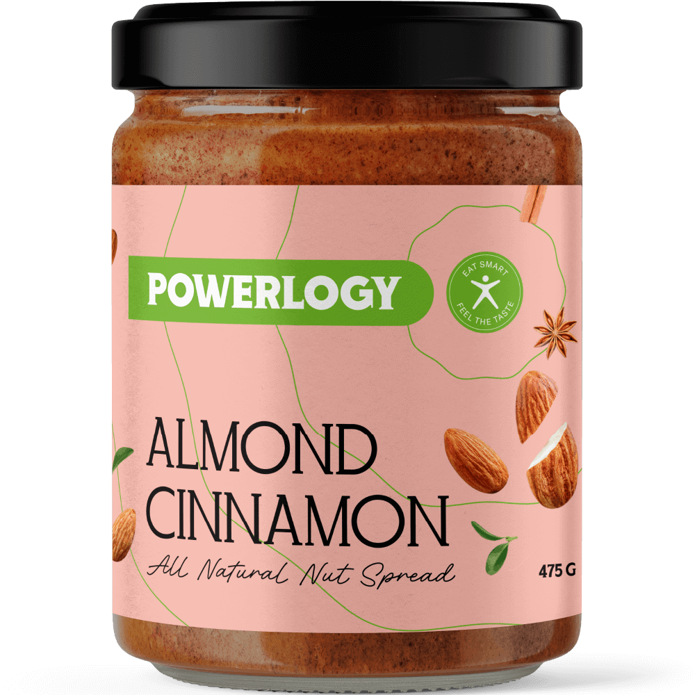 Levně Powerlogy Almond Cinnamon Cream 475&nbsp;g