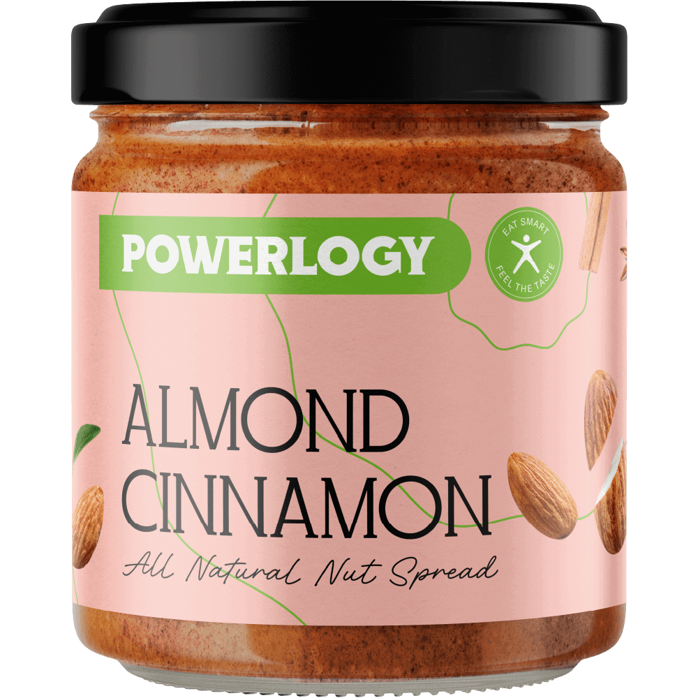 Levně Powerlogy Almond Cinnamon Cream 330&nbsp;g