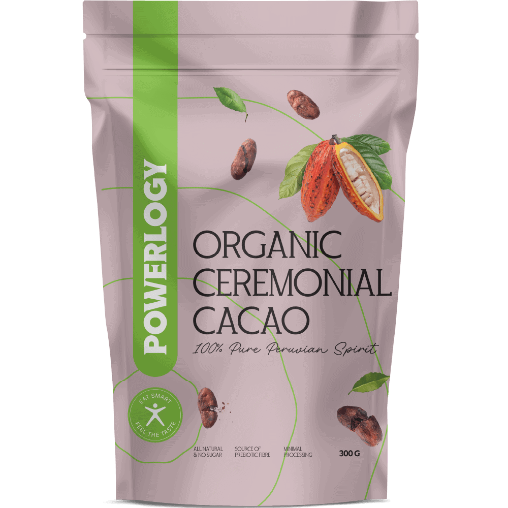 Levně Powerlogy Organic Ceremonial Cacao 300&nbsp;g