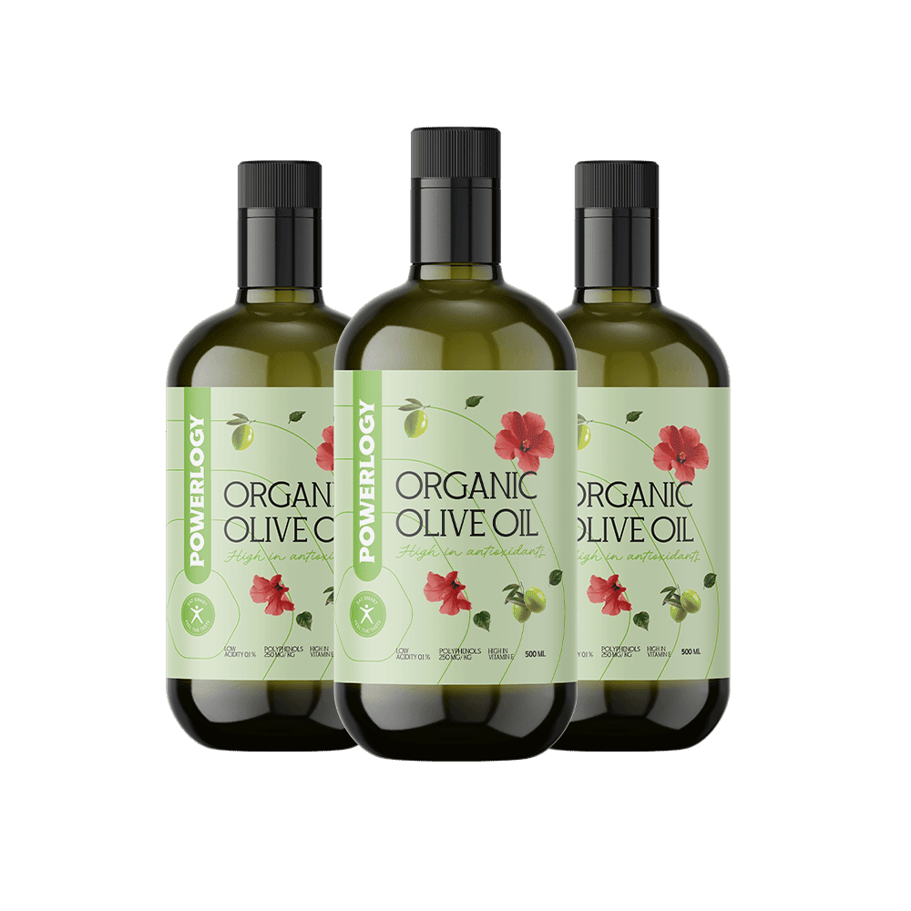 Levně Powerlogy Organic Olive Oil Hojiblanca 3 x 500&nbsp;ml