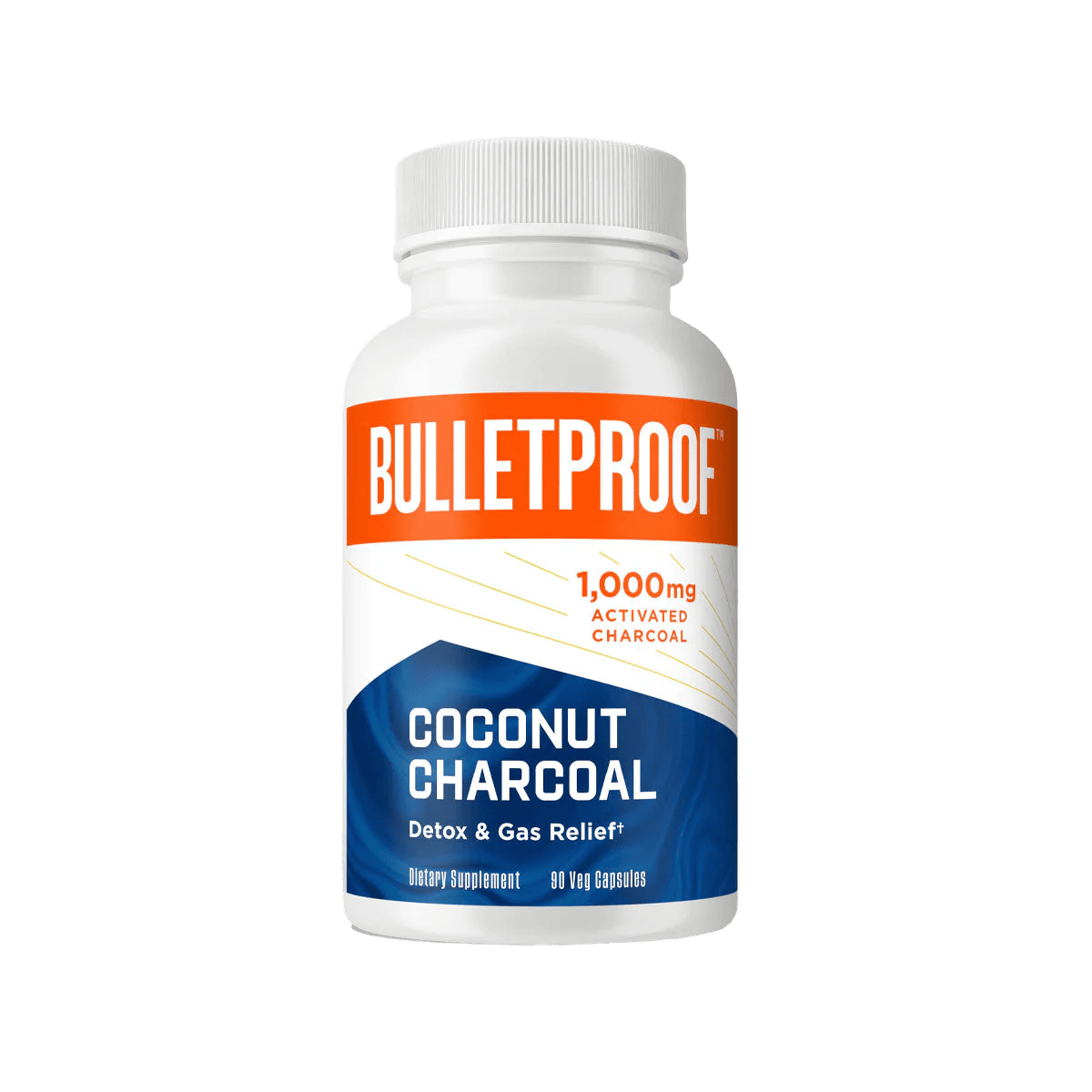 Levně Bulletproof Coconut Charcoal 90 kapslí