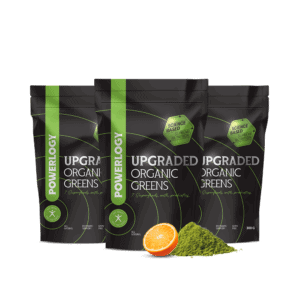 Powerlogy Upgraded Organic Greens 3 x 300 g