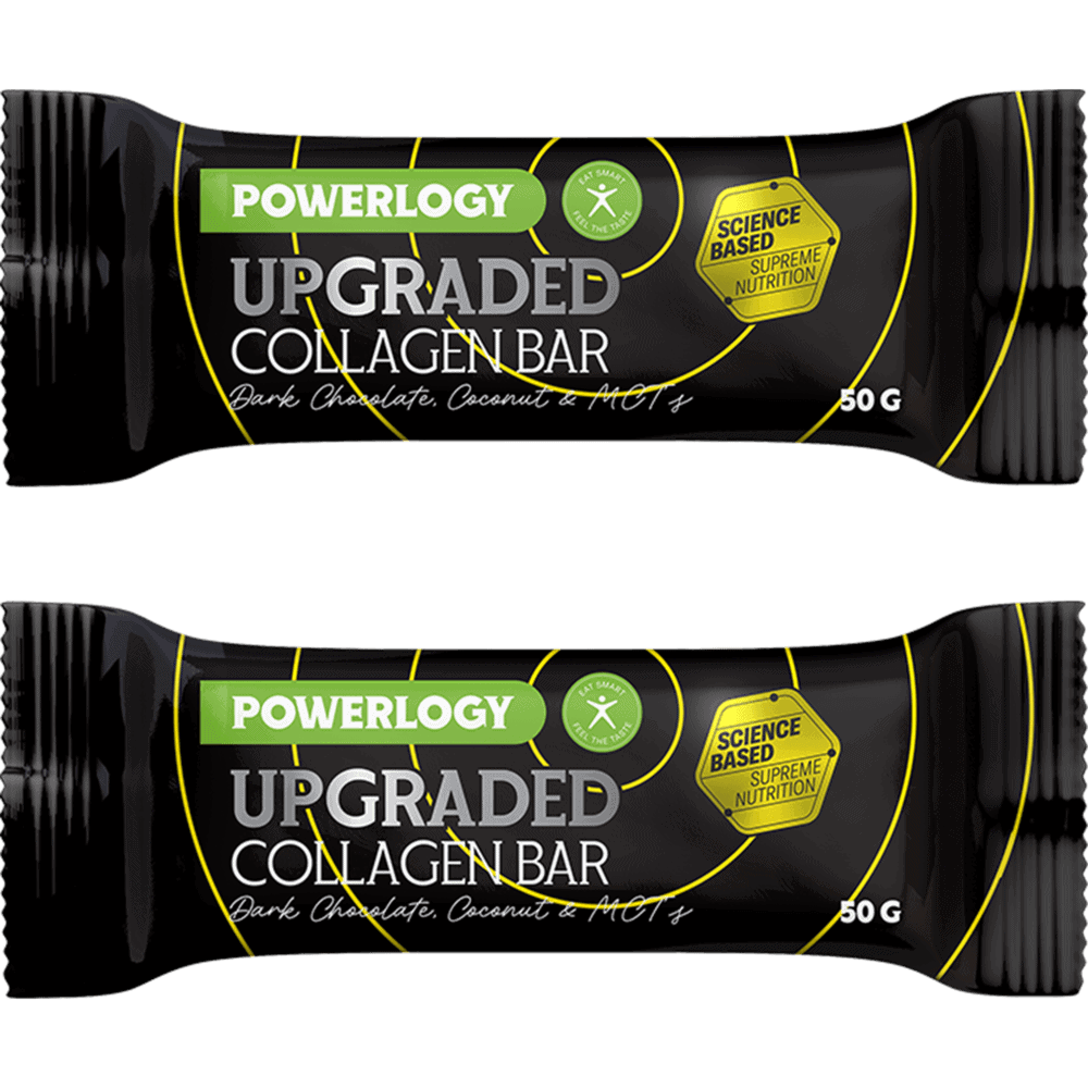 Levně Powerlogy Upgraded Collagen Bar 2 x 50&nbsp;g