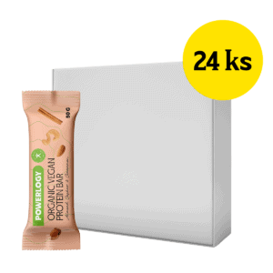 Powerlogy Organic Vegan Protein Bar 24 x 50 g