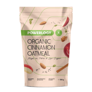 Powerlogy Organic Cinnamon Oatmeal 350 g