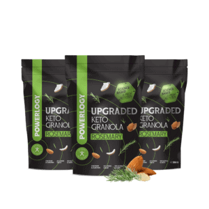 Powerlogy Upgraded Keto Rosemary Granola 3 x 350 g