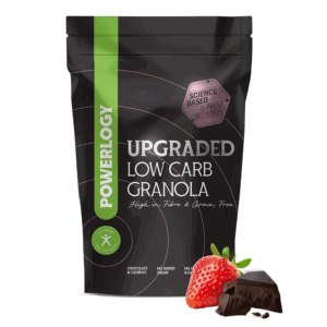 Powerlogy Upgraded Low Carb Granola Choco & Strawberry 350 g