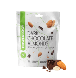 Powerlogy Dark Chocolate Almonds 100 g