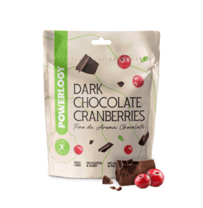 Powerlogy Dark Chocolate Cranberries 100 g