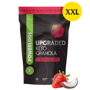 Powerlogy Upgraded Keto Granola Strawberry 700 g