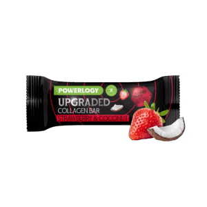 Powerlogy Upgraded Collagen Bar Strawberry 50 g