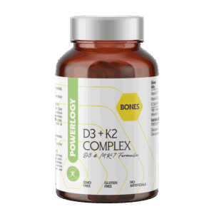Powerlogy D3+K2 Complex 60 kapslí
