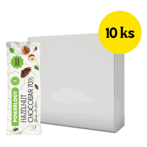 Powerlogy Chocobar 70 % 10 x 50 g
