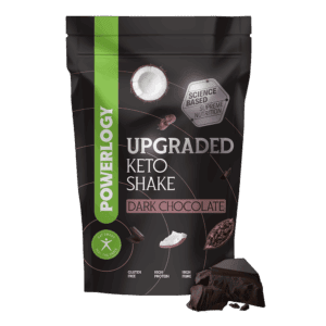 Powerlogy Upgraded Keto Shake Dark Chocolate 600 g
