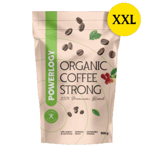 Powerlogy Organic Coffee Strong 900 g