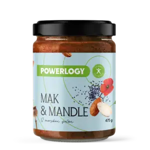Powerlogy Mak a Mandle Krém 475 g