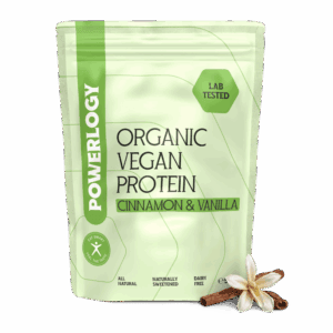 Powerlogy Organic Vegan Protein Cinnamon & Vanilla 500 g