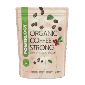 Powerlogy Organic Coffee Strong 900 g