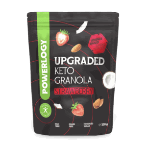 Powerlogy Upgraded Keto Granola Strawberry 350 g