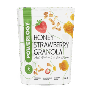 Powerlogy Honey Strawberry Granola 350 g