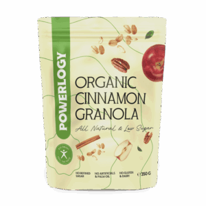 Powerlogy Organic Cinnamon Granola 350 g