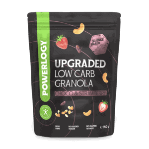 Powerlogy Upgraded Low Carb Granola Choco & Strawberry 350 g