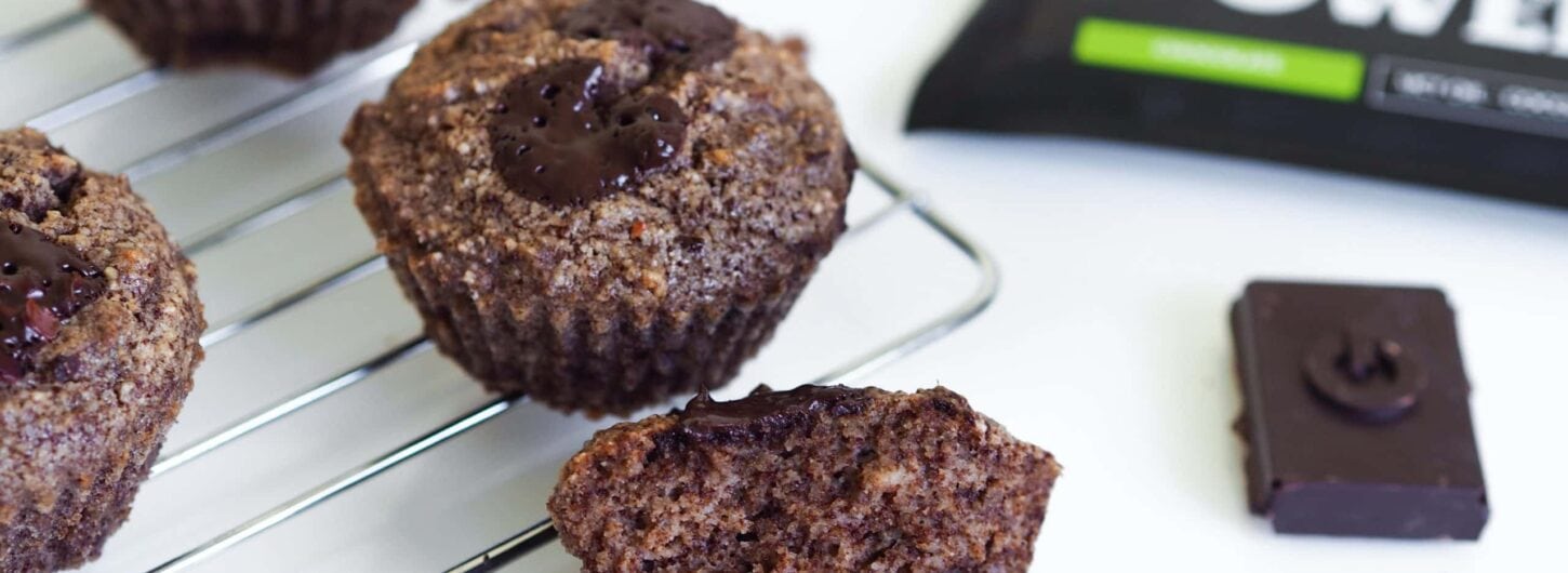 Choco bomb muffiny