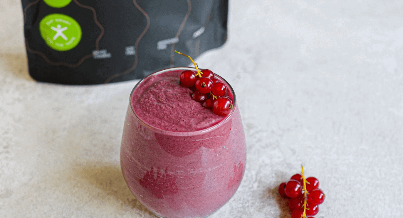 Proteinové vanilkové smoothie s ovocem