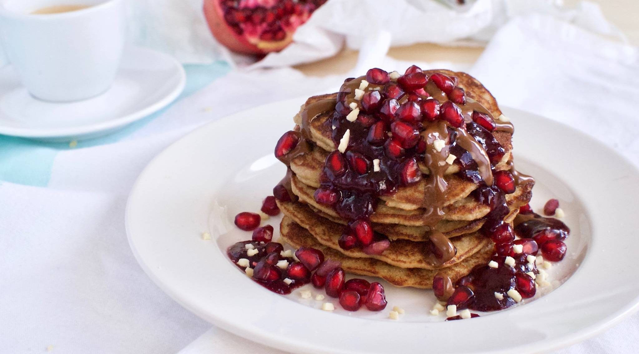 Gluten-free banana pancakes