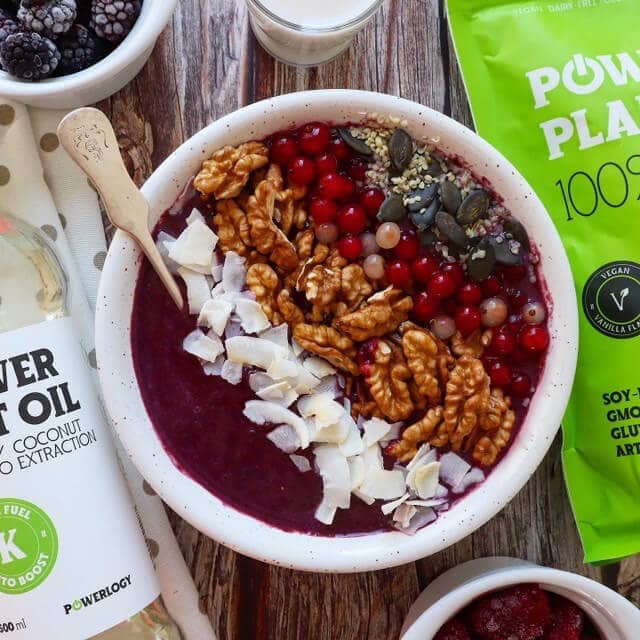 Colourful vegan bowl