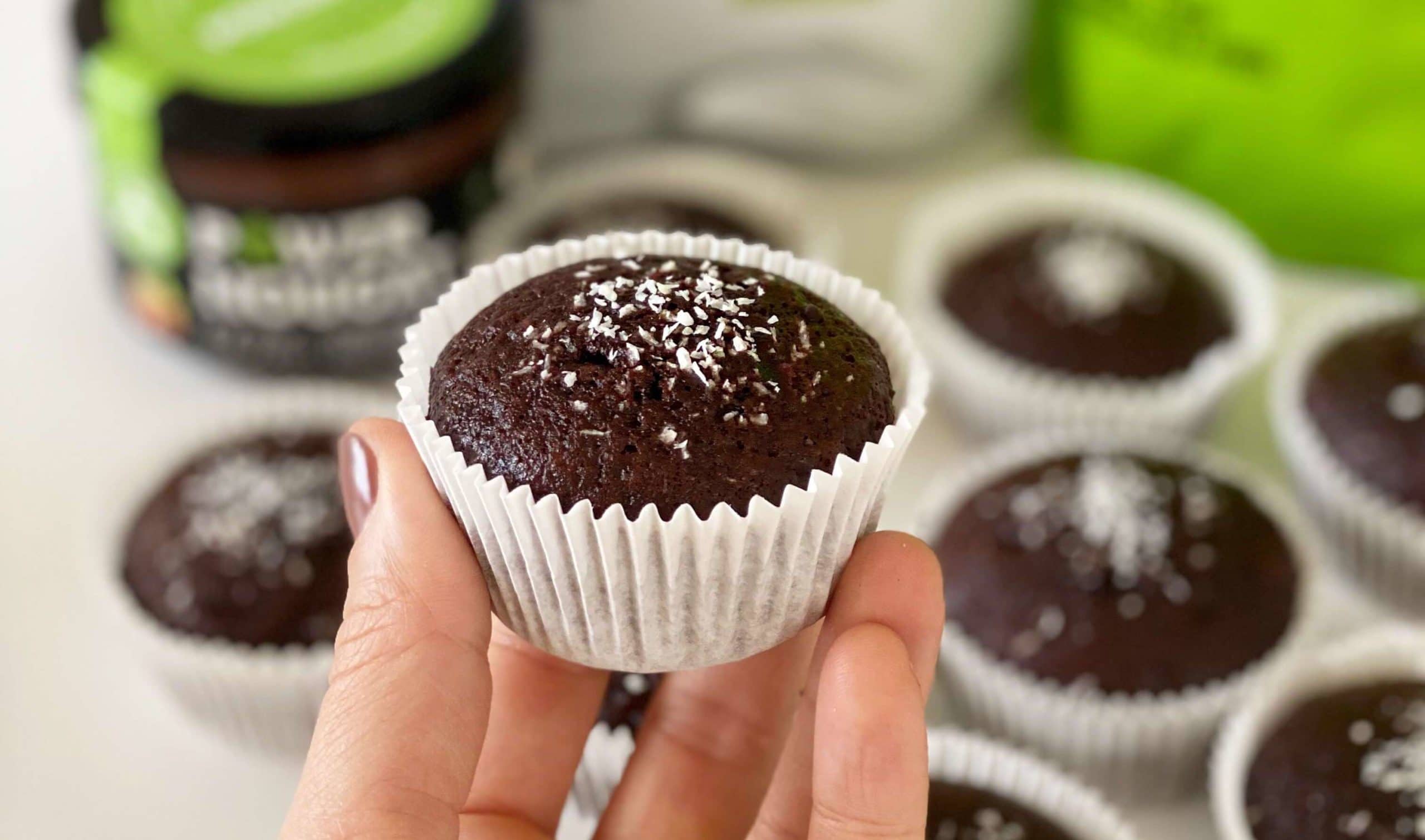 Protein-Schoko-Muffins mit Haselnüssen