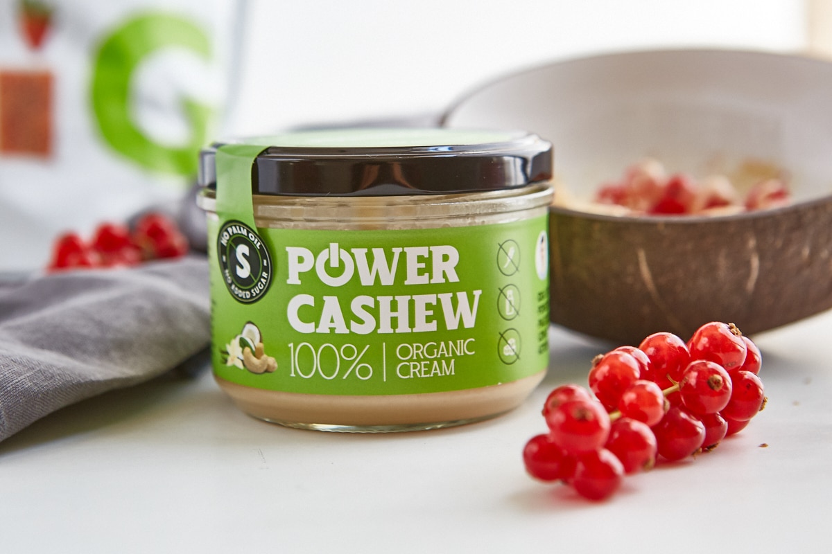 Powerlogy Cashew Cream won two stars at a world competition