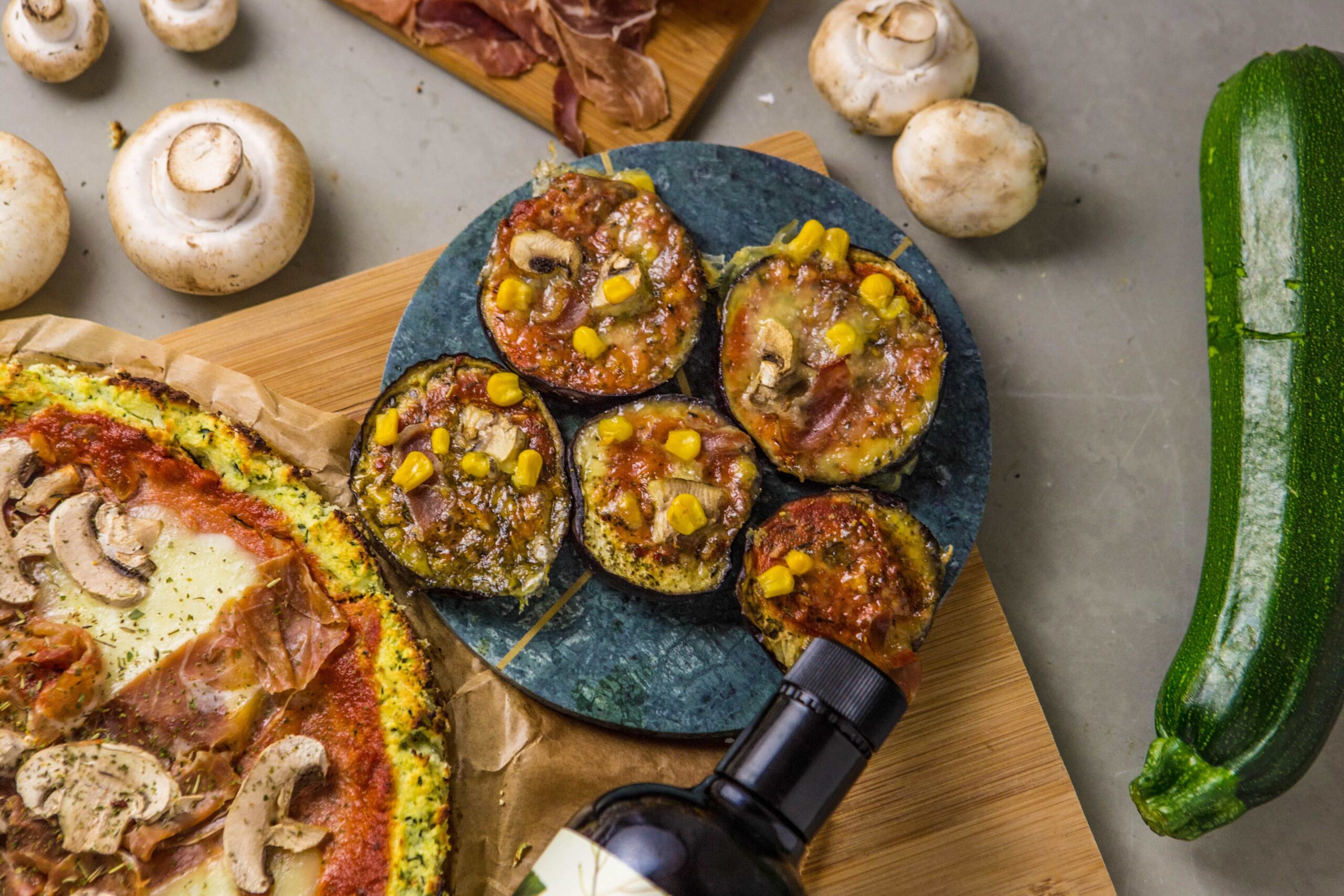 pizza pizza without flour aubergine vegetable pizza paleo powerlogy dusan plichta 