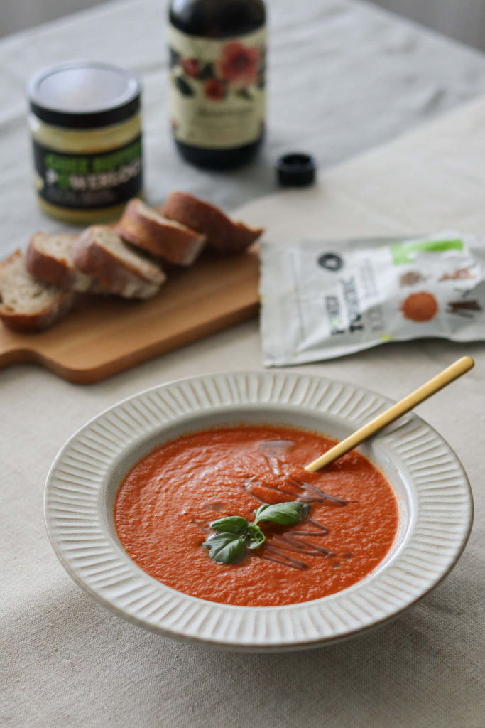 Turmeric-Linsen-Tomaten-Suppe
