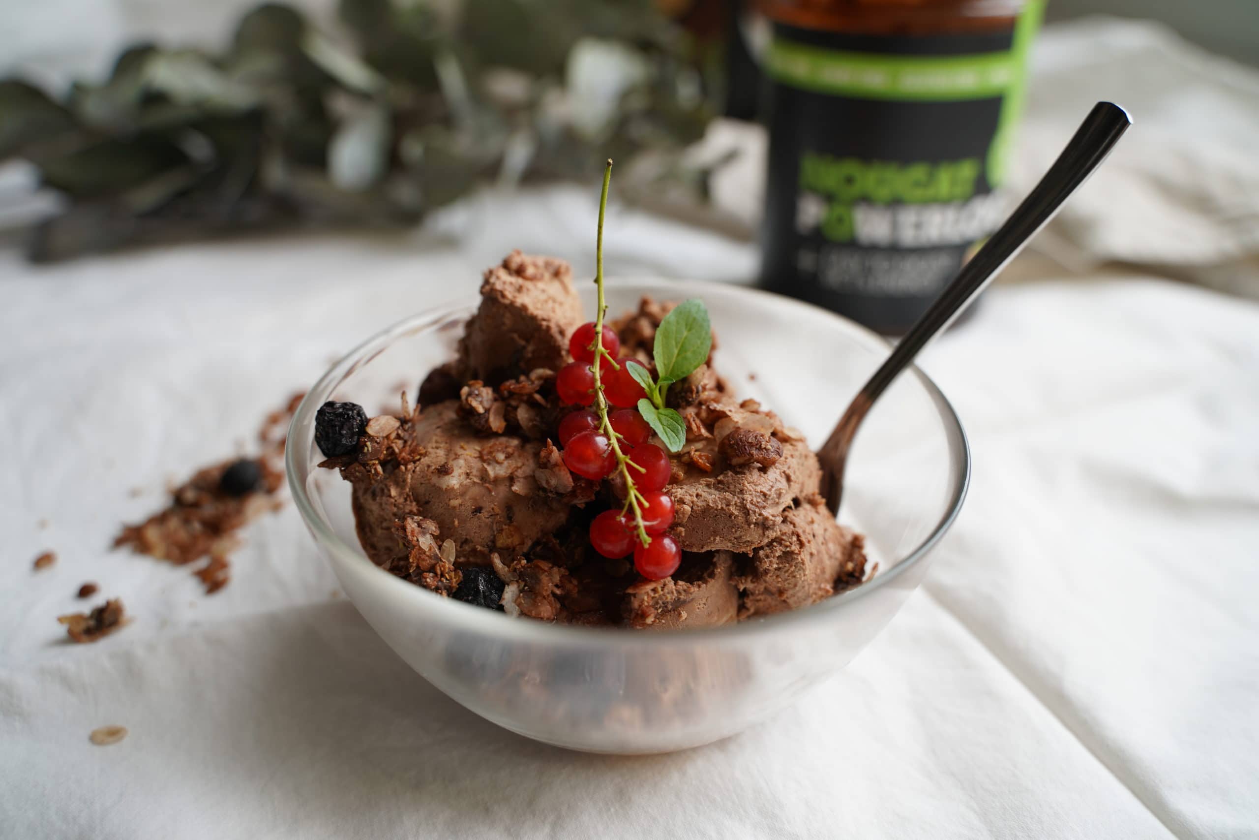 Powerlogy nougat ice cream