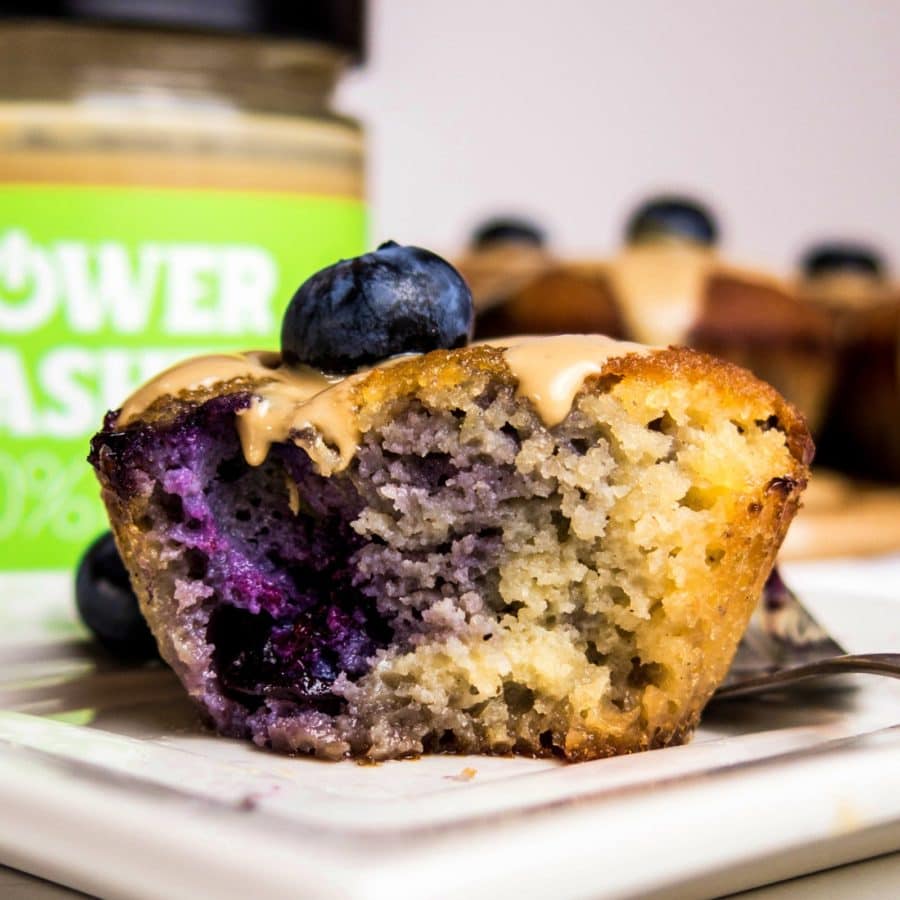 Borůvkové muffiny