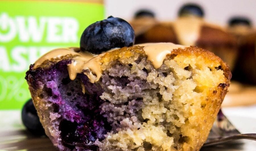 Čučoriedkové muffiny