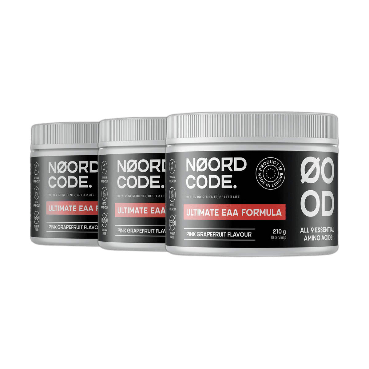 NoordCode Ultimate EAA Formula Pink Grapefruit 3 x 210 g