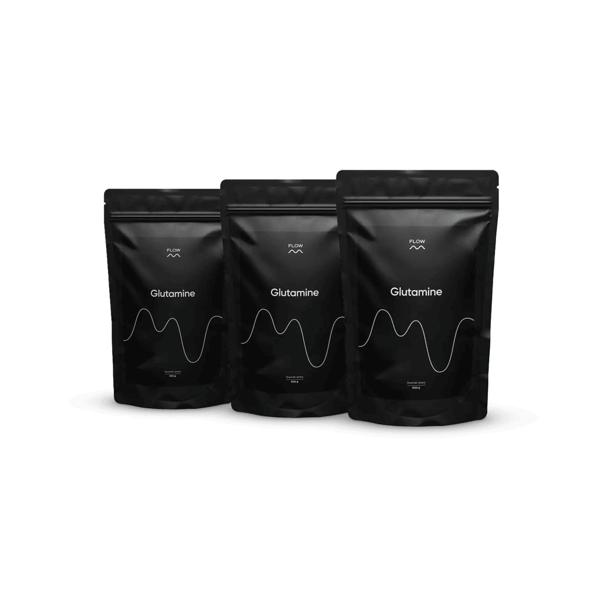 Flow Glutamin 3 x 500 g