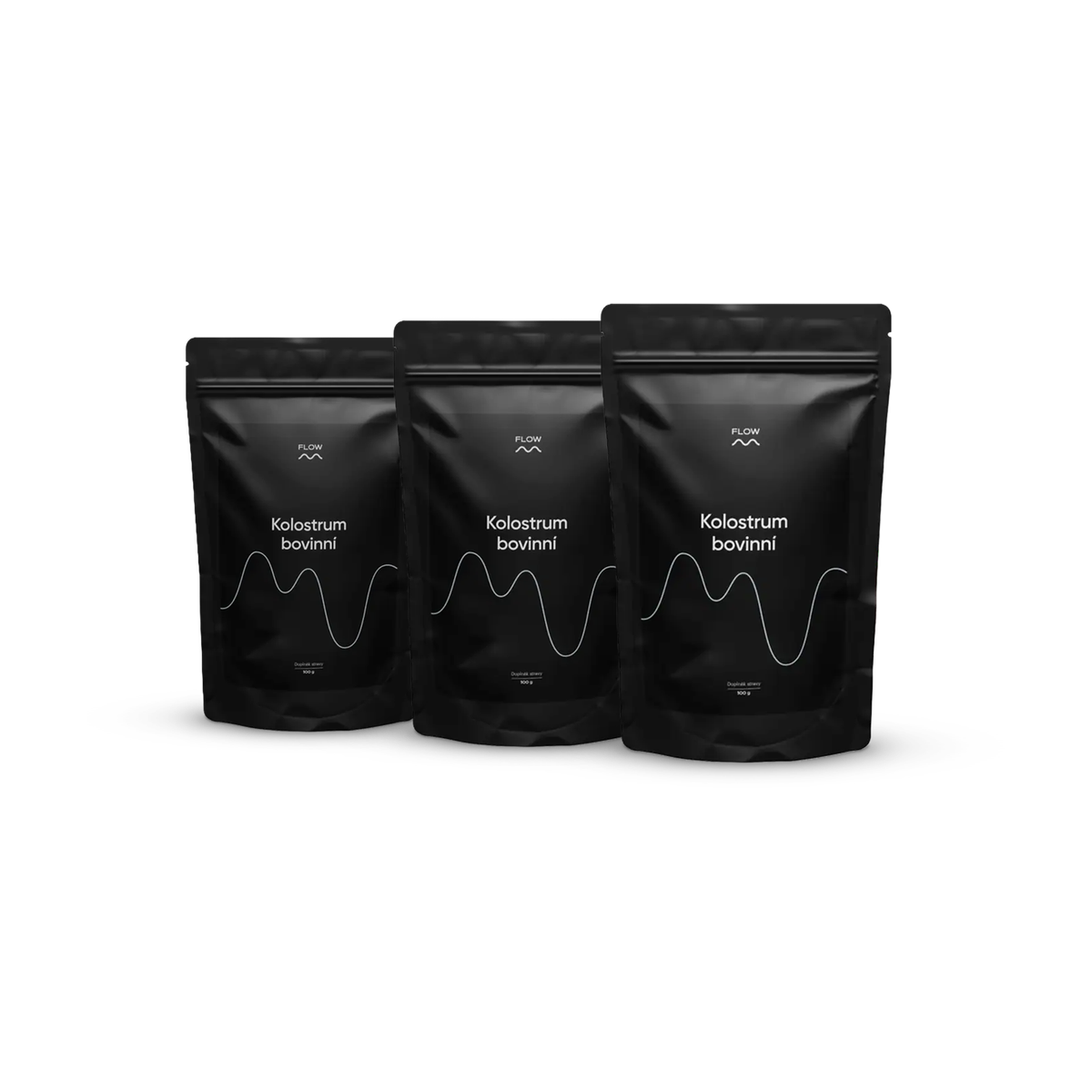 Flow Kolostrum Bovinní 3 x 150 g